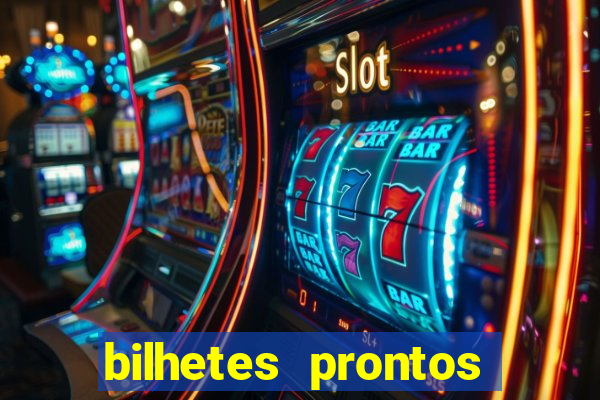 bilhetes prontos futebol hoje